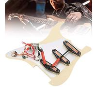 Dilwe Pick-Up de Pick-Garde à Pick-Garde Pré-câlé único Juntos para la Guitarra Eléctrica de Sonido Retro para los Músicos Aimidad en los Instrumentos de la Música de Cerámica Accesorios