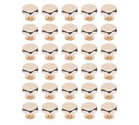 Dilwe Pies de Bolso con Forma Hexagonal de Tornillo Inferior de Bolsa para Zapatos de Ropa, 30 Juegos de Remaches de Hierro de Aleación de Zinc, Uso Versátil (GOLD)