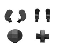 Dilwe Piezas de Repuesto de Joysticks Metálicos del Controlador para Series 2 - Gamers (BLACK)