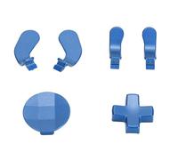 Dilwe Piezas de Repuesto de Joysticks Metálicos del Controlador para Series 2 - Gamers (BLUE)