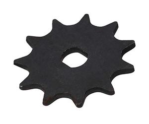 Dilwe Piñón de Bicicleta, Agujeros en H, 11 Dientes, piñón de Acero para Bicicleta, Adecuado para Motores de Alta Velocidad 1020