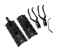 Dilwe Polipasto para Bicicletas, Colgador de Bicicletas de Montaje en Techo Resistente con de Polea para Almacenamiento en Garaje, Admite Escaleras de Kayaks de hasta 40 Kg