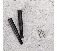 Dilwe portal Stub Eje, 2pcs 1/10 Escalera Delantera Trasera Stume Eje para Capra Scx10 III AX103007 1/10 RC Crawler Car