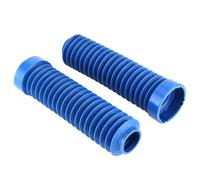 Dilwe Protección Máxima, Fácil Instalación, Reemplazo Premium 1 par de Botas de Choque de Horquilla para ATC 250R 350X 1983 1986, Goma Termoplástica Azul, Diámetro Pequeño de 36 Mm, Gran Diámetro