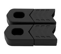 Dilwe Protector de Bielas de Bicicleta, Protección Flexible y Duradera, Protector de Arranque de Silicona, 4 Piezas para Bicicletas de Montaña, Ruta, Ciudad y más