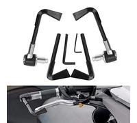 Dilwe Protector de Empuñadura de Motocicleta, Protector de Palanca de Freno de Aleación de Aluminio CNC, Manillar de 22 Mm, Anticolisión, Fácil Instalación para Conductores Callejeros,