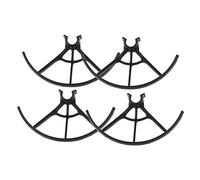 Dilwe Protector de Helice, 4Pcs Negro Propulsores de Abejan de Plastico Protector de Cuchillas Cubre Protectora