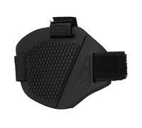 Dilwe Protector de Zapatos de Motocicleta, Cubierta de Goma para Zapatos de de Marchas con Correa de Gancho y Bucle, Almohadilla Antideslizante, Protector de de Ligero para Botas de Montar y Viajeros