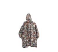 Dilwe Rain Poncho Impermeable Liviano tafetá de Poliéster de 190t con Tecnología de Sellado de Computadora para Cazar Aves para Pescar Aves Pesca