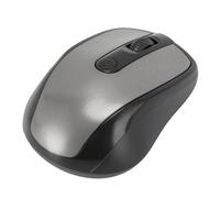 Dilwe Ratón óptico Inalámbrico Profesional para Ordenador de 2,4 GHz, Duradero y Fiable para Usuarios de PC Portátiles (Silver)