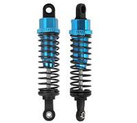 Dilwe Amortiguador de coche RC, agujero a agujero 70 mm, amortiguador de metal para accesorios de repuesto de coche modelo RC 1:16, 1 par/juego ()