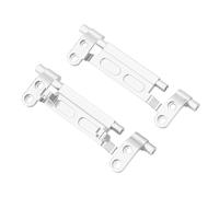 Dilwe RC Barra de Reemplazo de Metal Base con la Varilla de Extracción Delantero y Trasero para Automóviles MN168 MN78 1/12 RC RC (SILVER)