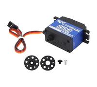 Dilwe RC Servo Digital, Alta Precisión, 360 Grados Continuo, 25KG Carga Máxima, Controlador Digital para Robots, Drones, Modelos RC, Sistemas Automatizados