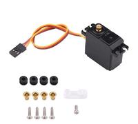 Dilwe RC Servo, Metal Gear Servo Impermeable, Control Remoto Accessory, Diseño Resistente para RC Coches, para Modelos de Coche, Juegos de Carreras, Aficionados a RC