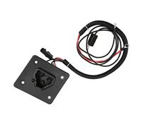 Dilwe Receptáculo de Cargador de 48 V, Receptáculo de Enchufe de Cargador de Batería ABS de Repuesto para RXV OEM 602529 604321 611218 8009 para Cargadores Eléctricos EZGO RXV de 48 V Q de 2008 en