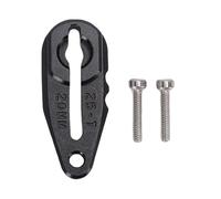 Dilwe Reemplazo de Bocina Servo 25T 20MM para Coche VP 1/10 RC, Brazo de Sujeción de Dirección de Metal de Aleación, Ajuste de Precisión (Black)