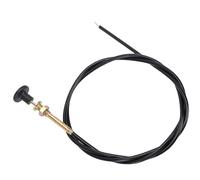 Dilwe Reemplazo del Cable del Estrangulador del Cortacésped, Cable de Control del Estrangulador de Empuje y Tracción de Metal y Plástico OEM 054 8017 00, Carcasa de Alambre de Acero, para Bad Boy ZT