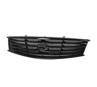 Dilwe Rejilla de Parachoques Delantero Negro Brillante, Rejilla Central de Parachoques Delantero ABS con Moldeo por Inyección, Reemplazo Directo, Ajuste Preciso, para G37 Coupe Convertible 2008-2013