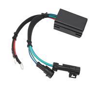 Dilwe Relé de Ajuste de Inclinación de 12 V, Kit de Interruptor de relé ABS con 6 Terminales, Reemplaza a 586767 0586767, Controla la Corriente del Motor de Ajuste de Inclinación para Fueraborda de