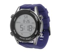 Dilwe Reloj Deportivo Digital de 50 M, Pantalla Grande Luminosa con Correa de Silicona para Hombre, Alarma, Cronómetro y Fecha. (Blue)