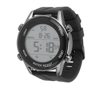 Dilwe Reloj Deportivo Digital de 50 M, Pantalla Grande Luminosa con Correa de Silicona para Hombre, Alarma, Cronómetro y Fecha. (Black)