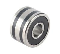 Dilwe Rodamiento del Alternador Rodamiento del Generador de Hierro 8 X 23 X 14 Mm Reemplazo Directo 23721 AA040 para Reparación del Alternador Fácil Instalación Ajuste Preciso