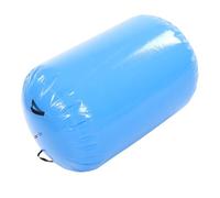 Dilwe Rodillo Inflable para Gimnasia, Rodillo de Aire de PVC con Bomba Manual para Porristas, Entrenamiento de Flexibilidad y Desarrollo de Habilidades (BLUE)