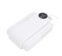 Dilwe Secador de Zapatos Secado Rápido Temporizador de Apagado Automático Calentador de Botas Soplador de Calor de Plástico 45F para Zapatillas y Botas (WHITE)