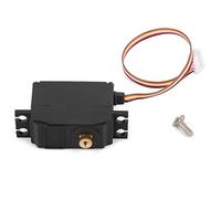 Dilwe Servo de Coche RC, Servo de Engranaje de Plastico Duradero para 12428/12427 1/12 Repuestos de Actualización de Coche RC