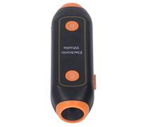 Dilwe Silbato Electrónico, Material ABS, 3 Niveles de Volumen y Luz LED para Entrenadores y Árbitros, Portátil para Entrenamiento Deportivo Uso de Emergencia (Orange)