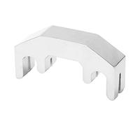 Dilwe Silenciador de Metal Estilo Garra para Violín 1/2 4/4, Reduce la Interferencia del Sonido, para Principiantes, Plateado