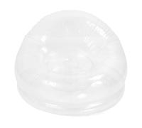 Dilwe Silla Inflable Transparente, Asiento de sofá Transparente, Material de PVC, Cómodos Asientos Interiores y Exteriores para Salas de Estar y Jardines