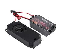Dilwe Simulador de Sonido del Motor del Coche RC, Módulo de Control Remoto del Motor de Sonido del Coche con 1 Parlante para 1/10 Vehiculo Modelo(One Speaker)