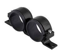 Dilwe Soporte de Bomba de, Soporte de Filtro de de Aleación de Aluminio de 60 Mm con Inserto de Goma, Se Adapta a Bombas de Duales y 1 Filtro, Protección contra Rayones, Fácil Instalación para la