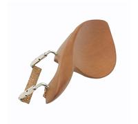 Dilwe Soporte de Mentonera para Violín, Mentonera de Madera con Forma de Oreja con Tornillos Metálicos y Accesorios, para Violín de 3/4 y 4/.