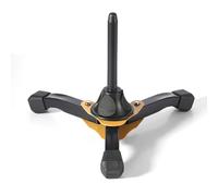 Dilwe Soporte de Trípode Plegable, Soporte Piccolo, Ligero Antideslizante para Instrumento de Viento Clarinete Flauta Oboe (YELLOW)