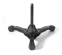 Dilwe Soporte de Trípode Plegable, Soporte Piccolo, Ligero Antideslizante para Instrumento de Viento Clarinete Flauta Oboe (BLACK)