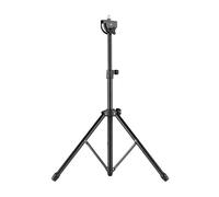 Dilwe Soporte para Almohadilla de Práctica de Batería, Altura Ajustable de Metal de 46 Cm a 79 Cm con Conector de Tornillo de 8 Mm para Almohadillas de Batería de 8-10 Pulgadas y Bolsa