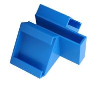 Dilwe Soporte para Cámara de Tenis, Soporte para Teléfono ABS para Cerca de Red con Seguro para Grabación de Partidos, Entrenamiento, Transmisión en Vivo, Se Adapta a Teléfonos de 7,2 (Blue)