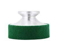 Dilwe Soprano Saxofón Mute, Saxofón Mute Aleación de Aluminio Saxofón Amortiguador de Sonido Práctico Silenciador Accesorio