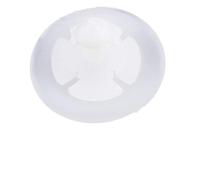 Dilwe Sujetador de Parachoques, Clip de Montaje de Parachoques POM 1038008, 10 50 100 200 Piezas de Repuesto Tipo Empuje para Delantero o Trasero, para Reparación de Automóviles KA RB 1996-2009