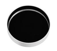 Dilwe Tapa de Lente Cubierta Frontal de Metal de Aleación de Aluminio con Cojín Suave, Ajuste de 64 Mm para Q Q2 Q3, Accesorio de Cámara Liviano a Prueba de Polvo (Silver)