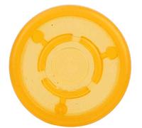 Dilwe Tapas de Pedal de Efecto, Juego de 4 Botones de Plástico para Uñas de Pie para Modificación y Reparación de Tablero de bajo de Guitarra Eléctrica (ORANGE)
