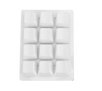 Dilwe Teclado Mecánico para Jugar con Interruptor Rojo de 12 Teclas, Miniteclado Macro Programable USB RGB para Trabajo de Oficina y Juegos (WHITE)