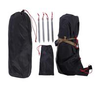 Dilwe Tienda de Campaña, Refugio Ligero para Mochileros, Senderismo, Material Oxford 210D, 1, Tamaño de 86,6 X 55,1 X 33,5 Pulgadas para Aventuras Al Aire