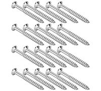 Dilwe Tornillo para Guitarra Eléctrica, Herramienta de Montaje de Placa Protectora de Cuello de Acero Inoxidable para Reparación de Guitarra, con Opciones de Color Plateado y Negro (SILVER)