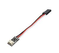 Dilwe Transmisor y receptor RC, receptor de satélite transmisor DSM2/DSMX portátil para helicóptero H1 módulo adaptador de controlador de vuelos