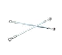 Dilwe Varilla de de Marchas Aleación de Metal Varilla de Palanca de Cambios Ajustable 280 a 310 Mm Apertura Giratoria de 8 Mm Reemplazo Directo para Motocicletas Todoterreno Motociclistas de Cross