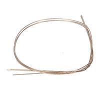 Dilwe Varilla de Soldadura de Latón 1,2 Mm, Duradera para Joyería DIY | Excelente resistencia a la corrosión, buena conductividad, ideal para joyería.
