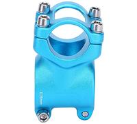 Dilwe Vástago Corto para Bicicleta, 25,4 x 35 mm Vástago para Manillar de Bicicleta Aplicable para manillares de Bicicleta con un diámetro de 25,4 mm / 1 pulg. Bicicleta de 25,4 mm / 1 pulg.(Azul)